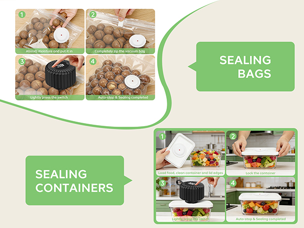 Food Storage for Home Kitchen RV Travel