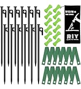 Heavy Duty Tree Stakes and Supports Kit for Leaning Tree Against Bad Weather Plant Support Stakes...