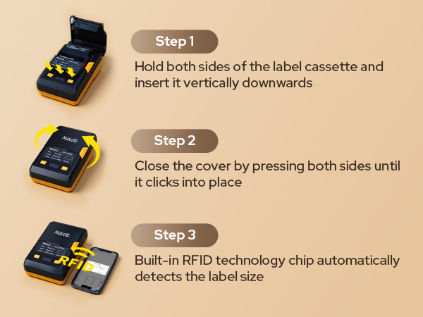 EP53 label maker printer labeling machine industrial warehouse