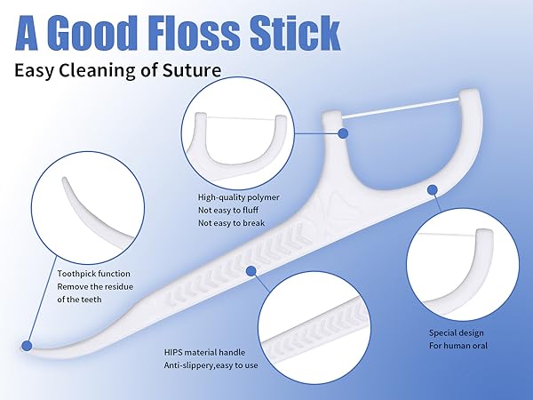 Newppon 800 Pack Dental Floss Picks