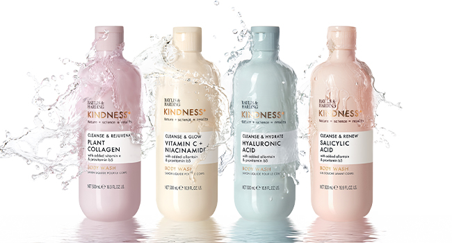Kindness + full body wash range