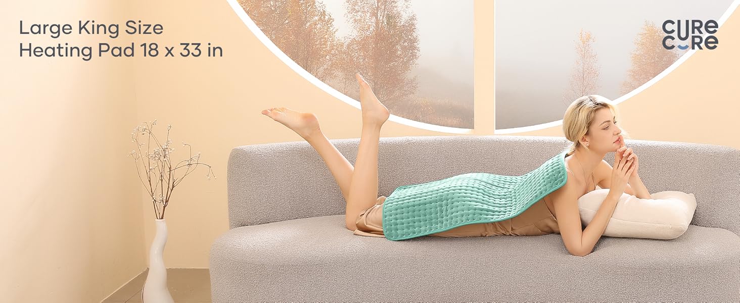 Large King Size Heating Pad
