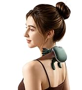 DrVibro Neck Massager, Electric Neck and Back Massager with Heat, Simulated Human Hand Design Sho...