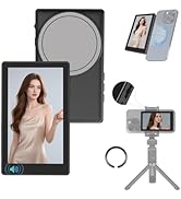 Phone Vlog Selfie Monitor Screen with Audio, 1080P Wireless Recording, Magnetic Selfie Screen wit...