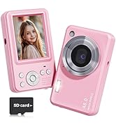 Digital Camera, MEETRYE FHD 1080P Kids Camera 48MP Digital Point and Shoot Camera with 18X Zoom A...