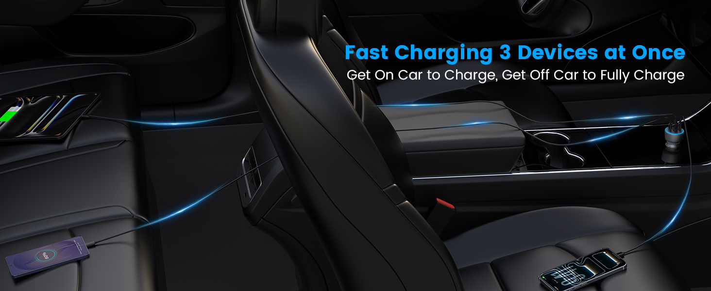 Fast charging 3 devices at once