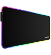 LeadsaiL RGB Gaming Mouse Pad, 15 Light Modes LED Soft Extra Extended Large Mousepad, Non-Slip Ru...