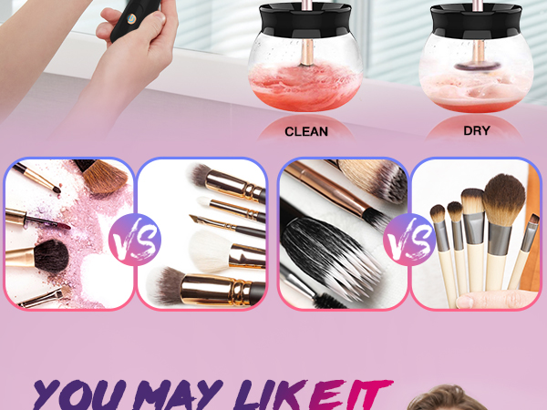 makeup brush cleaner
