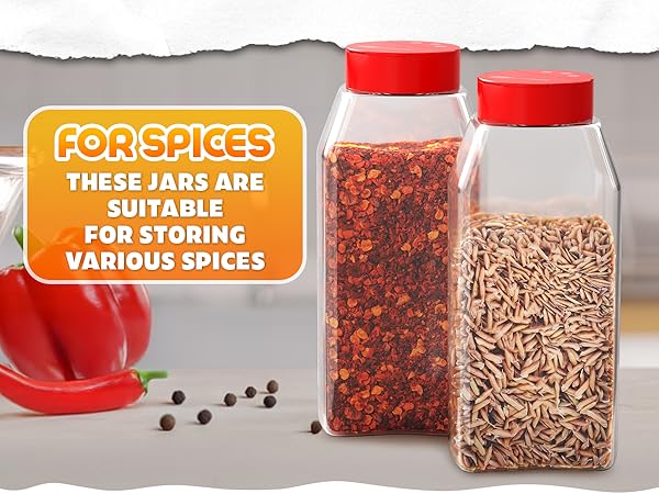 32 oz plastic bottle large spice jars with label plastic shaker bottle container for spices