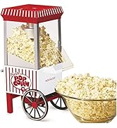 Nostalgia Popcorn Maker Machine - Professional Tabletop 4 Oz Kettle Makes Up to 12 Cups - Vintage...