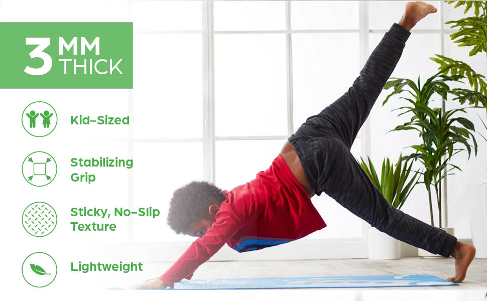 Gaiam Yoga Mat - 3mm Kids