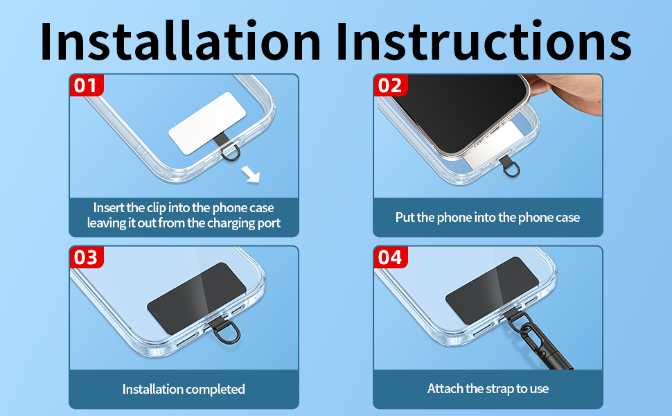 Universal Phone Tether Tabs