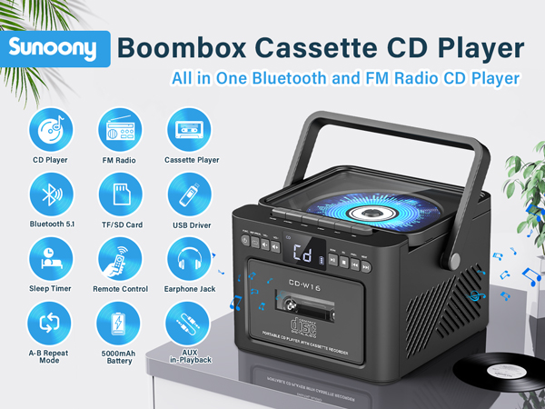 boombox CD Player