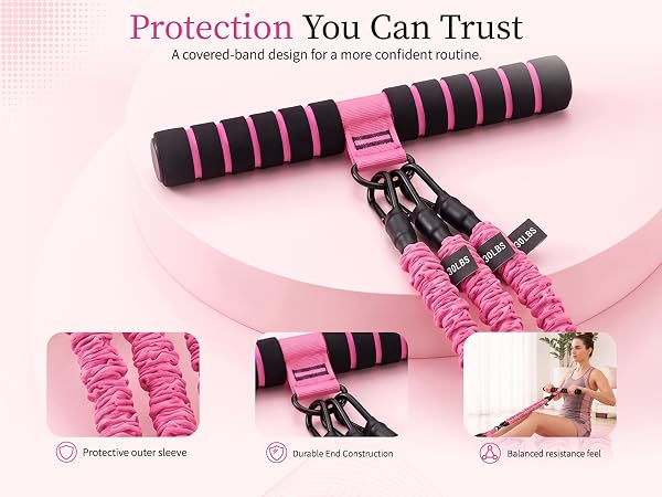 multi-functional pedal resistance band trainer