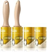 HapChron Lint Rollers for Pet Hair Extra Sticky [400 Sheets/2 Handles], Lint Remover Go Beyond An...