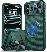 GIVELOT for iPhone 17 Pro Max Case with Slide Camera Cover, Fit for Magsafe | Built in Kickstand,...