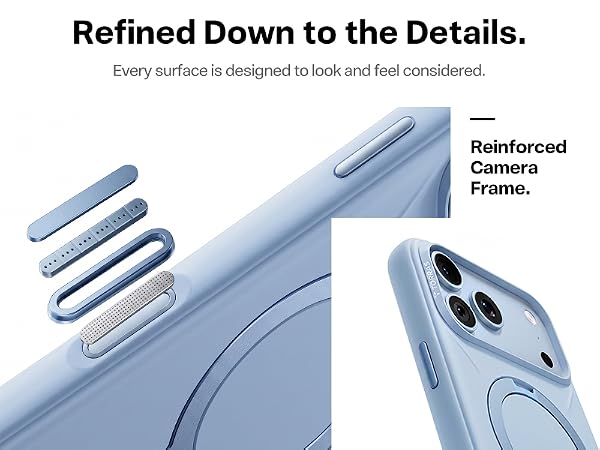 magnetic iphone18 pro case silicone kickstand camera control