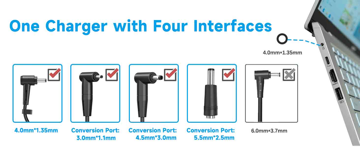 65W 45W Laptop Charger Compatible with Asus Vivobook