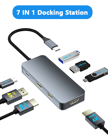 docking station with dp