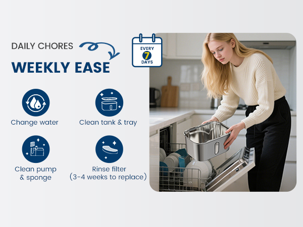 stainless steel cat water dispenser metal cat water fountain filter water dispenser for cats indoor