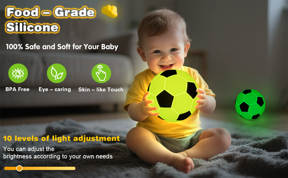 Silicone football light