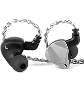 AGA ONE HiFi in Ear Monitor Headphones, 10MM Dual Cavity &amp; Dual Magnetic DD IEM Earphones Wired E...