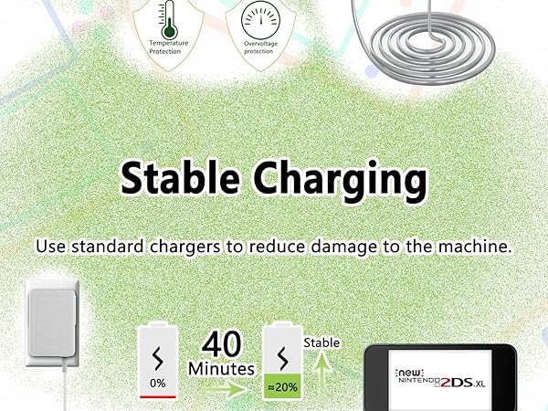 Safety use: Standard adapter shell to offers double protection for power supplying.