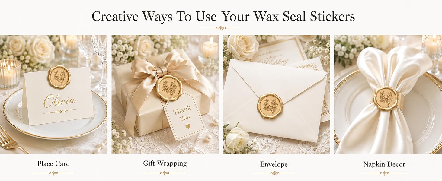 Wax Seal Stickers