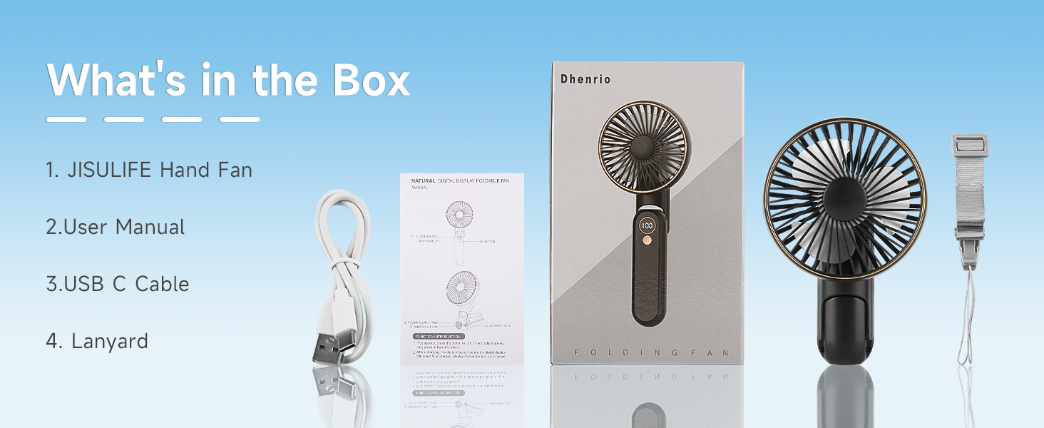 hand held rechargeable fans foldable handheld electric fan portable