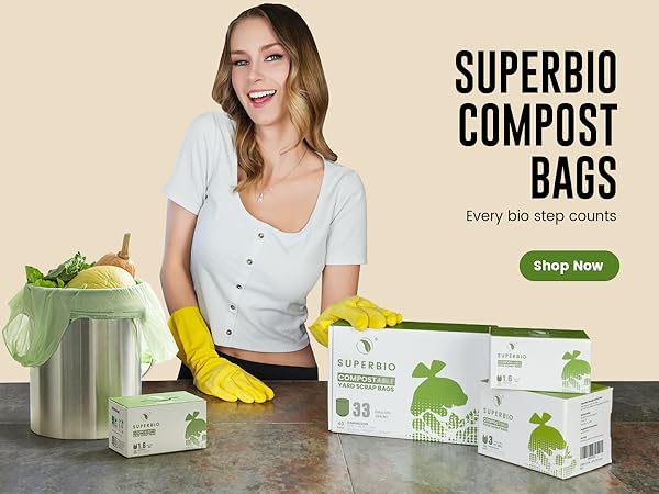 SUPERBIO compost bags