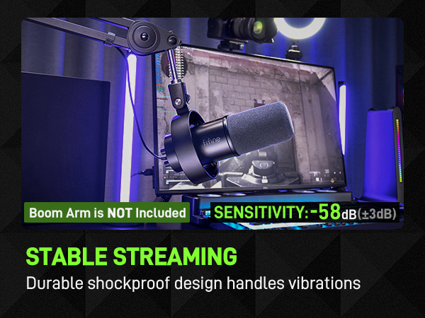 dynamic streamingmicrophone