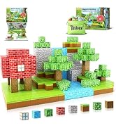 Magnetic Blocks-Build Mine Magnet World Edition, Magnetic Toys for Boys &amp; Girls Age 3-4 4-5 6-8,S...
