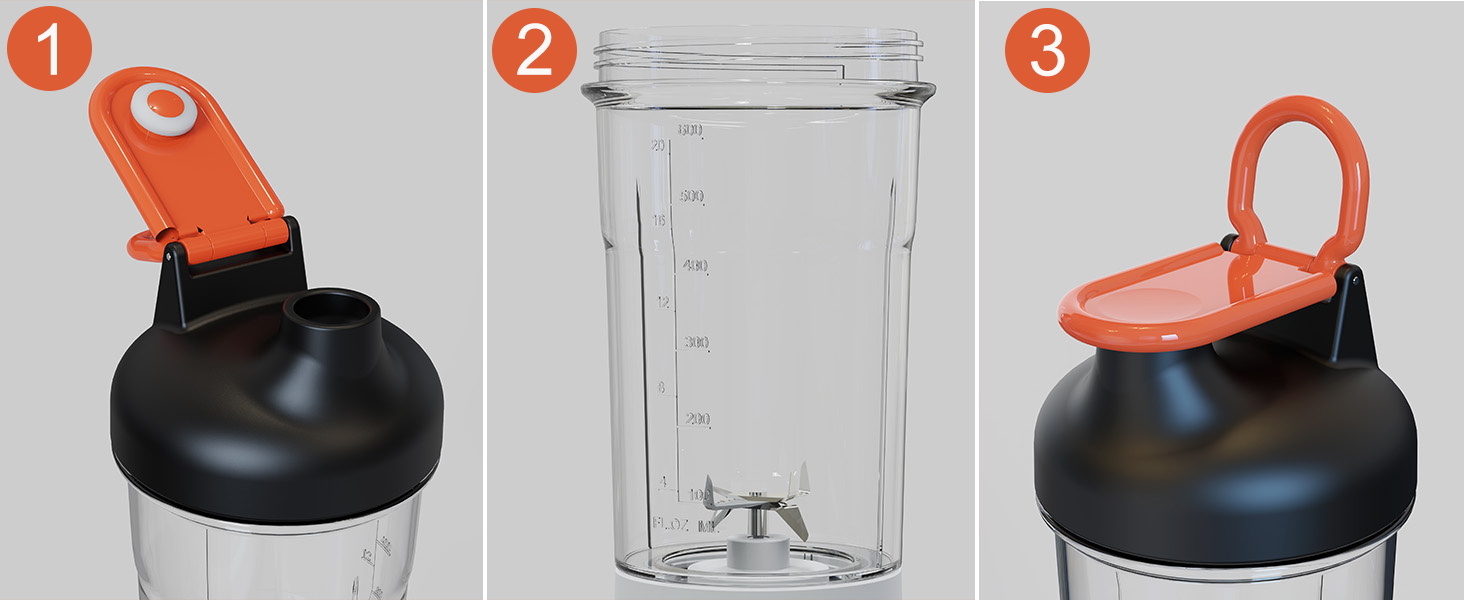 portable Blender for Smoothies and Shakes