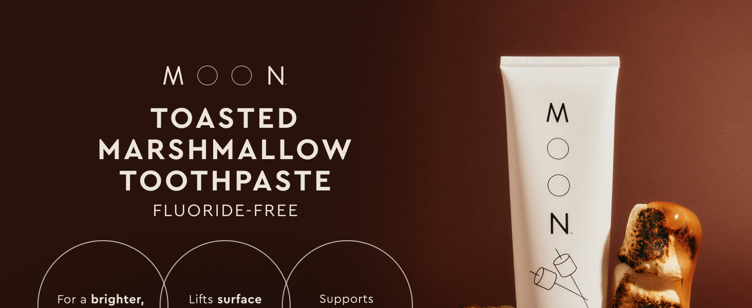 moon toasted marshmallow whitening toothpaste fluoride-free