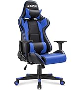 Homall Gaming Chair, Office Chair High Back Computer Chair Leather Desk Chair Racing Executive Er...