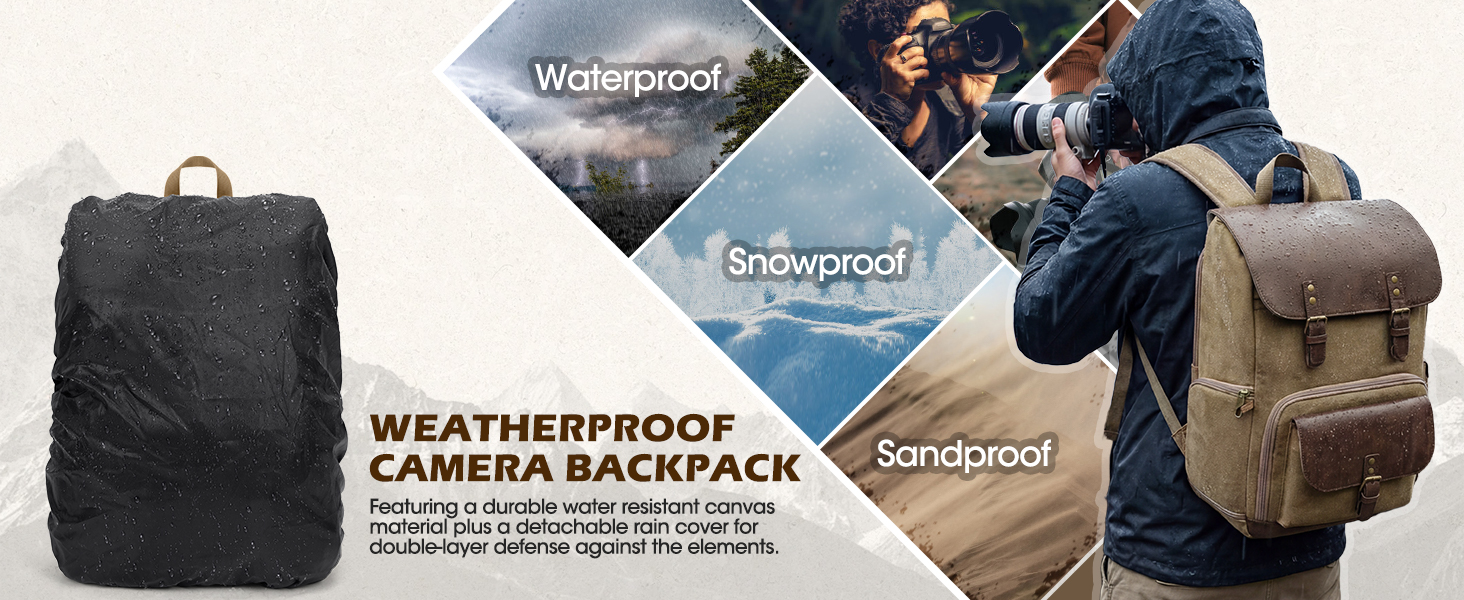 waterproof camera bag
