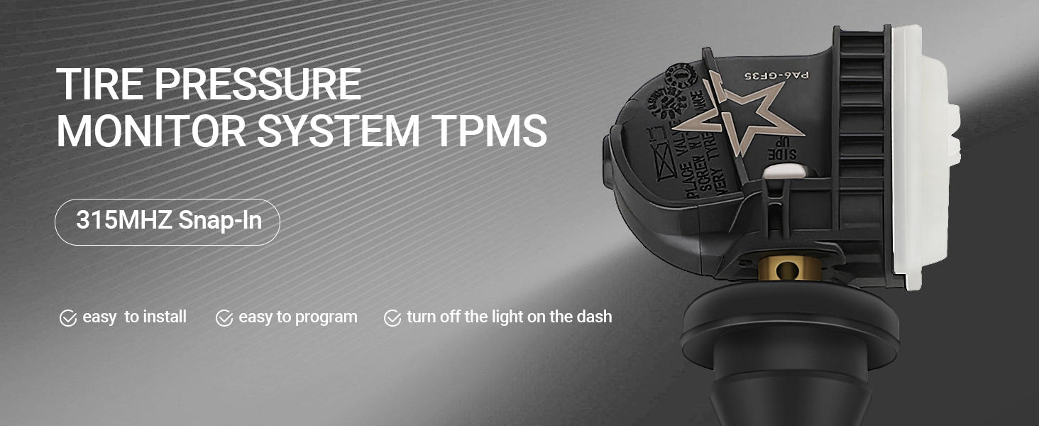 pre programmed tpms sensor