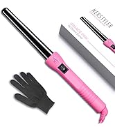 Herstyler Grande Ceramic Curling Iron - 1 inch Hair Curling Wand for Long Short Hair - One Inch D...