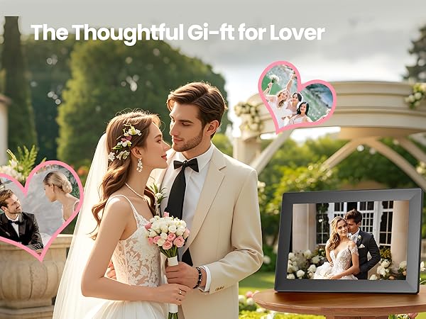 Digital picture frame wifi samrt Eletric photo frame Uhale 10.1 inch