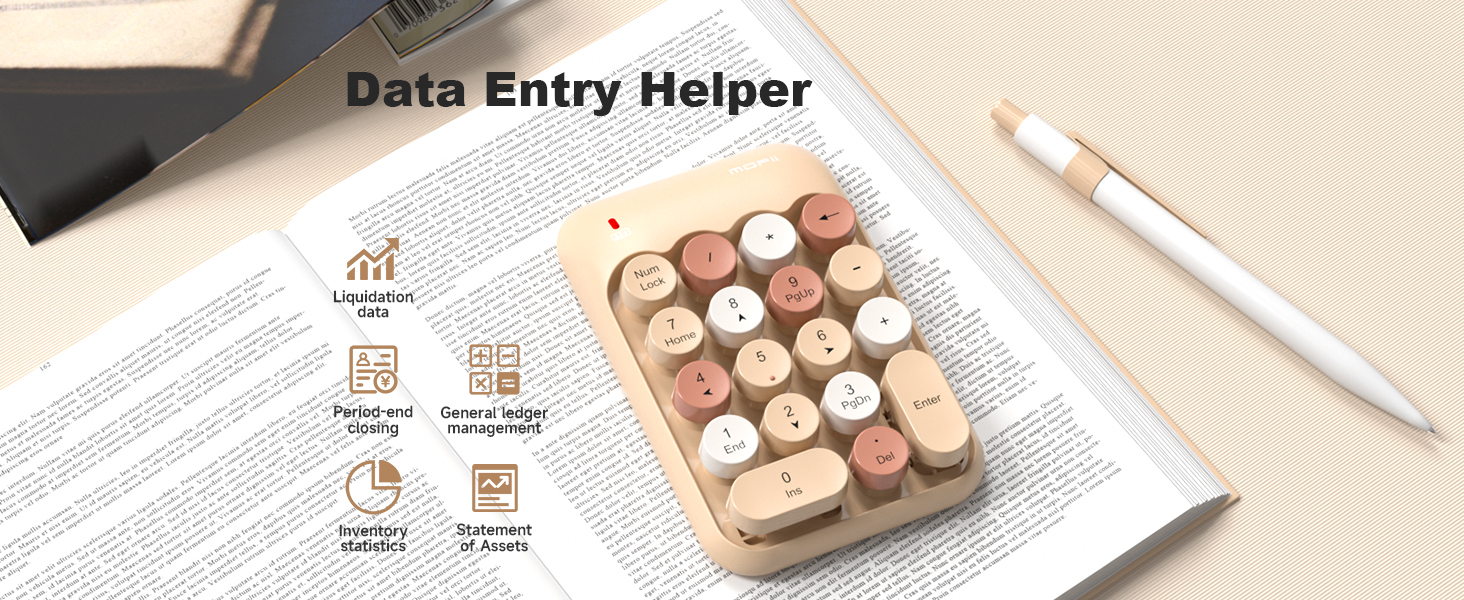 keyboard with number pad