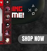 FranFusion Inflatable Gaming Chair for Kids &amp;amp; Teens with Cup Holders and Side Pocket