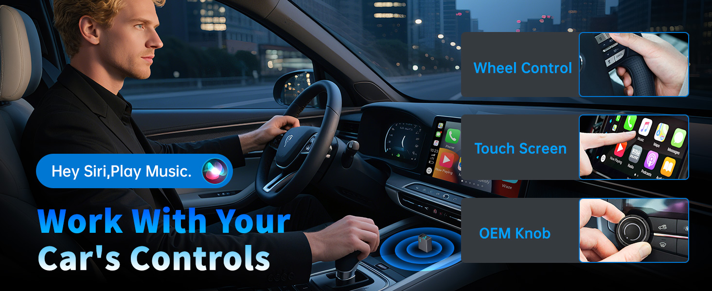 wireless apple carplay adapter