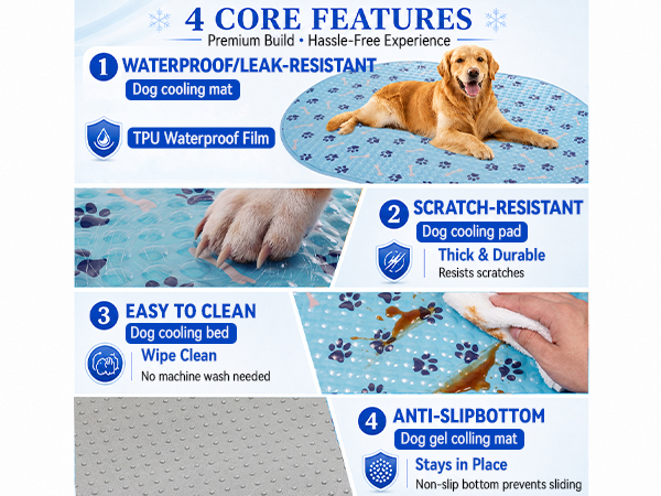 dog gel cooling mat for pet