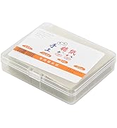 Natudeco 500Pcs Edible Rice Paper Rice Paper Sheets Rice Wafer Paper Edible Wafer Paper Edible Ri...