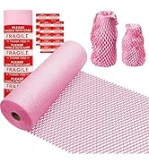 Honeycomb Packing Paper, 12" x 200' Packing Paper Substitute Alternative for Bubble Cushioning Wr...