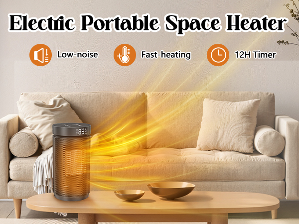 Space heater fo indoor use