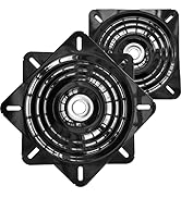 2Pack 10Inch Bar Stool Swivel Plate Heavy Duty, Chair Swivel Base with Solid Ring of Ball Bearing...