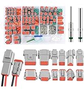 Nilight 2/3/4/6/8/12 PIN DT Connector Kit Waterproof Electrical Wire Connector with Size 16 Solid...