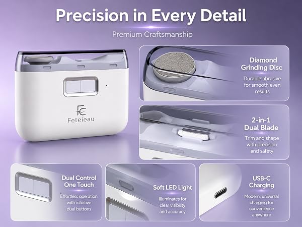 Automatic Electric Nail Clipper