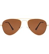 Pro Acme Kids Aviator Sunglasses for Boys Girls, Polarized Small Face for Youth Juniors Age 3-18,...